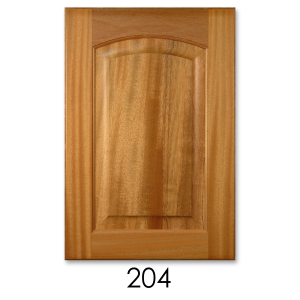 204 Shown in African Mahogany