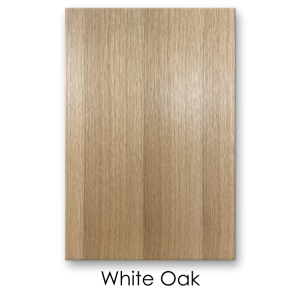 Veneered Slab in White Oak